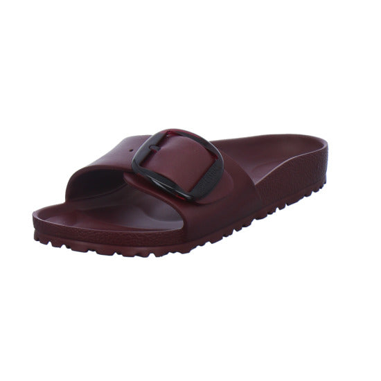 Birkenstock Pantoletten Damen Madrid Big Buckle EVA Bordeaux
