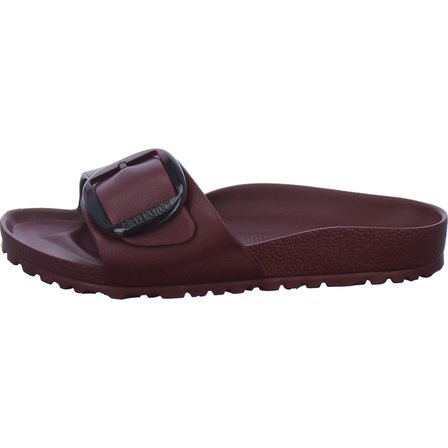 Birkenstock Pantoletten Damen Madrid Big Buckle EVA Bordeaux
