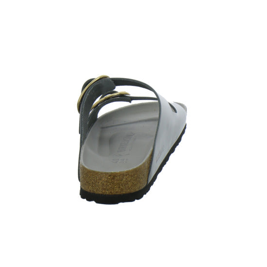 Birkenstock Arizona BB Pantoletten Hellgrau - 360° Ansicht