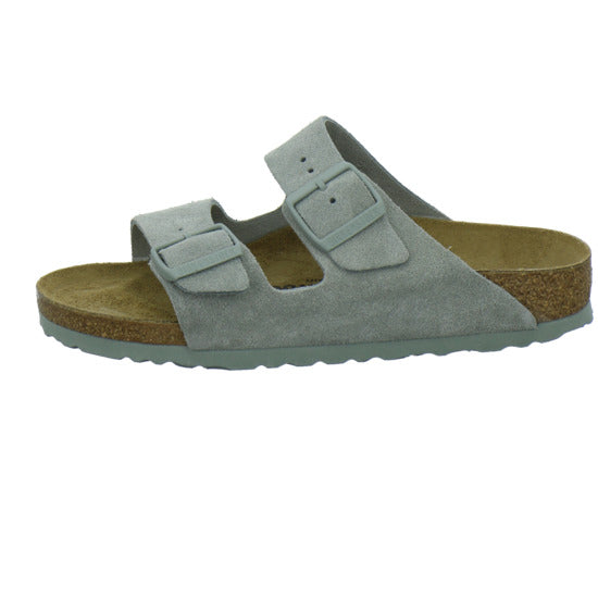 Birkenstock Arizona Pantoletten Hellgrün - 360° Ansicht