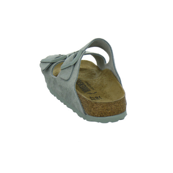 Birkenstock Arizona Pantoletten Hellgrün - 360° Ansicht