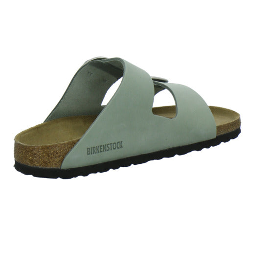 Birkenstock Arizona BB Pantoletten Hellgrün - 360° Ansicht