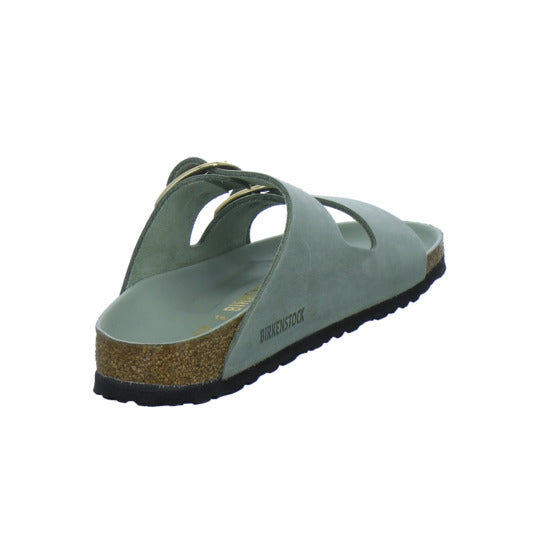 Birkenstock Pantoletten Damen Arizona Big Buckle Hellgrün
