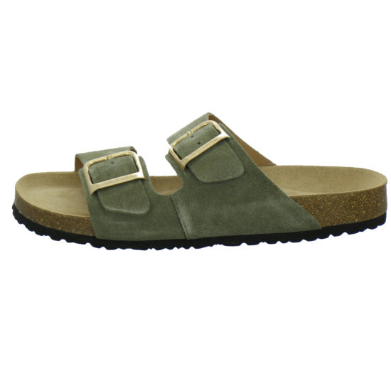Tamaris Pantoletten Damen oliv
