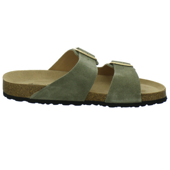 Tamaris Pantoletten Damen oliv
