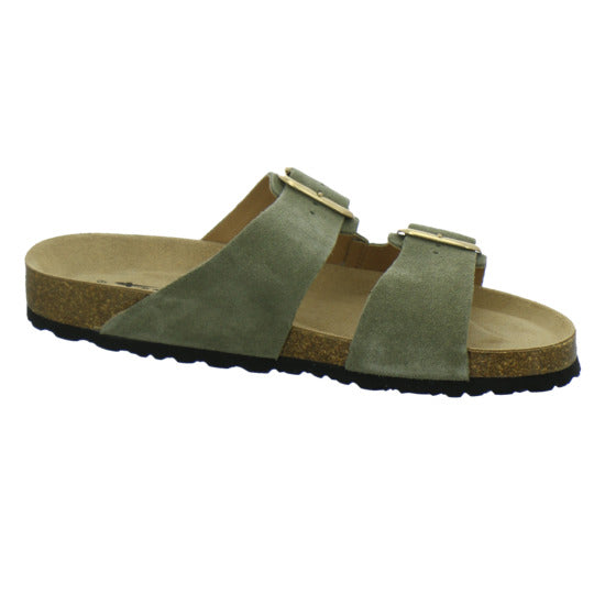 Tamaris Pantoletten Damen oliv