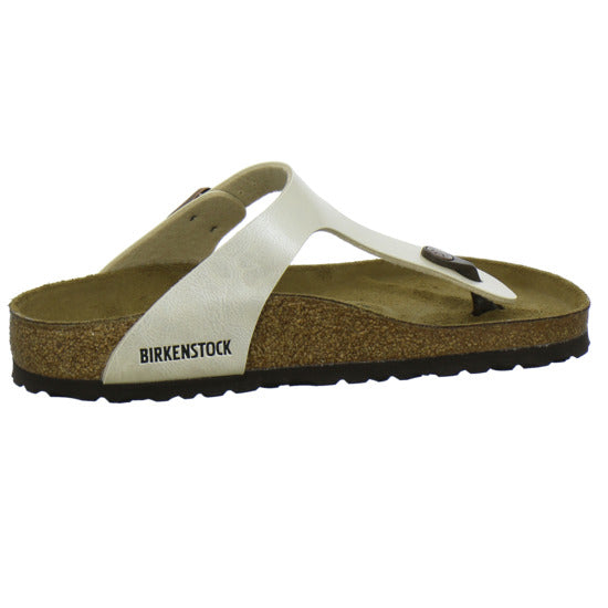 Birkenstock Gizeh Pantoletten Beige - 360° Ansicht