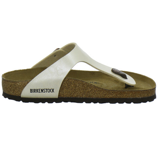 Birkenstock Gizeh Pantoletten Beige - 360° Ansicht