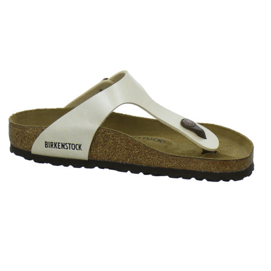 Birkenstock Gizeh Pantoletten Beige - 360° Ansicht