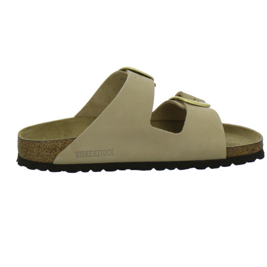 Birkenstock Arizona Big Buckle Pantoletten Beige - 360° Ansicht