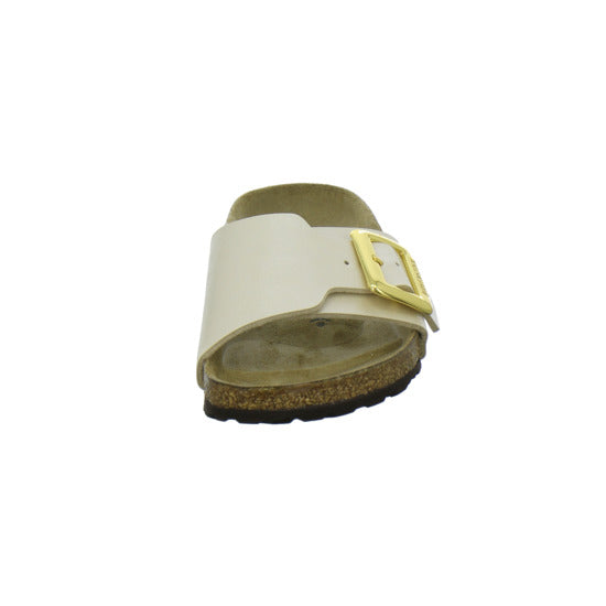 Birkenstock Catalina Pantoletten Beige - 360° Ansicht