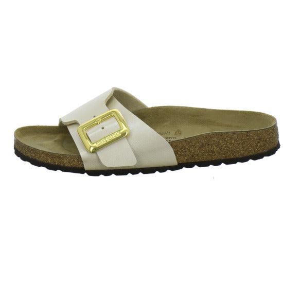 Birkenstock Catalina Pantoletten Beige - 360° Ansicht