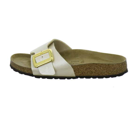 Birkenstock Catalina Pantoletten Beige - 360° Ansicht