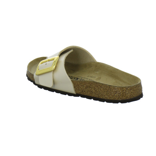 Birkenstock Catalina Pantoletten Beige - 360° Ansicht