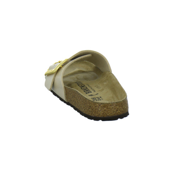 Birkenstock Catalina Pantoletten Beige - 360° Ansicht