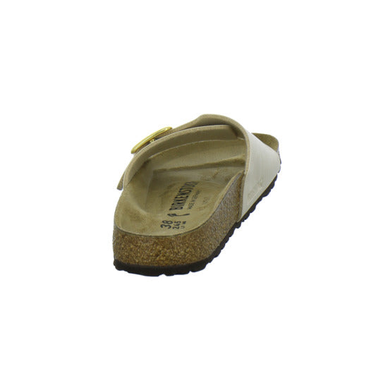 Birkenstock Catalina Pantoletten Beige - 360° Ansicht