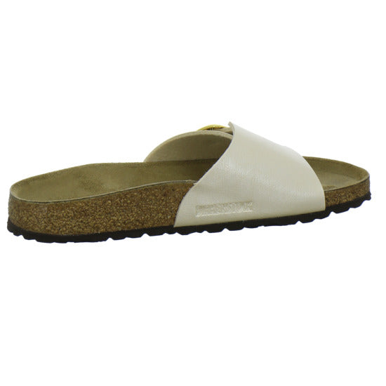 Birkenstock Catalina Pantoletten Beige - 360° Ansicht