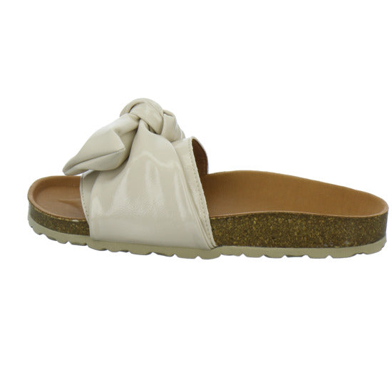 Verbenas Pantoletten Beige - 360° Ansicht