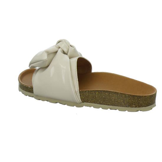 Verbenas Pantoletten Beige - 360° Ansicht