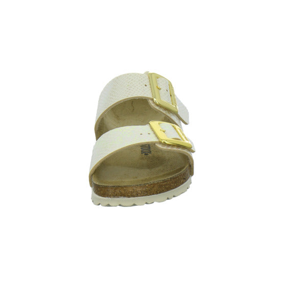 Birkenstock Sydney Cushion Buckle Pantoletten Beige