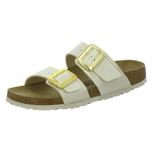 Birkenstock Sydney Cushion Buckle Pantoletten Beige