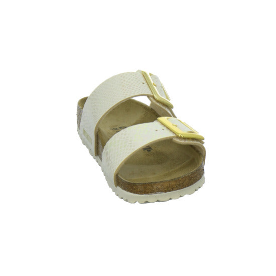 Birkenstock Sydney Cushion Buckle Pantoletten Beige