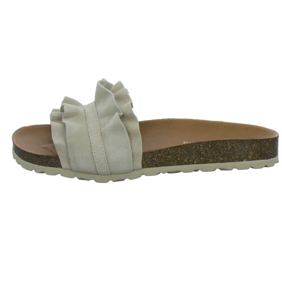 Verbenas Pantoletten Damen Beige