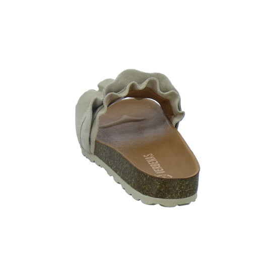 Verbenas Pantoletten Damen Beige