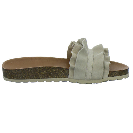 Verbenas Pantoletten Damen Beige