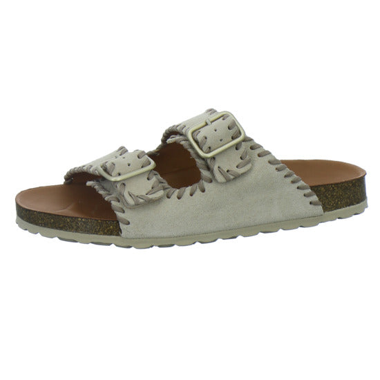 Verbenas Pantoletten Damen Beige