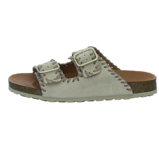 Verbenas Pantoletten Damen Beige