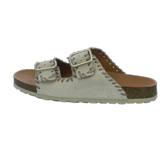 Verbenas Pantoletten Damen Beige