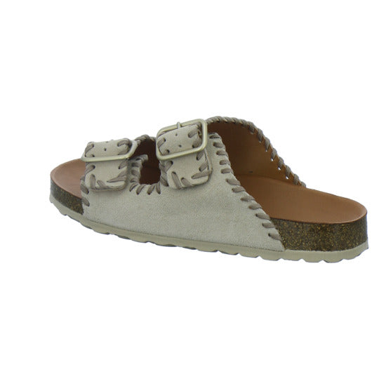 Verbenas Pantoletten Damen Beige