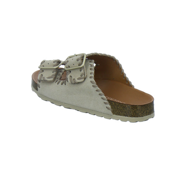 Verbenas Pantoletten Damen Beige