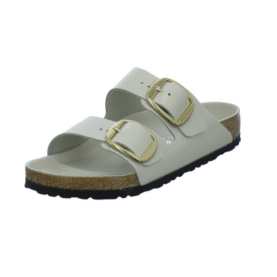 Birkenstock Pantoletten Damen Arizona Big Buckle Beige