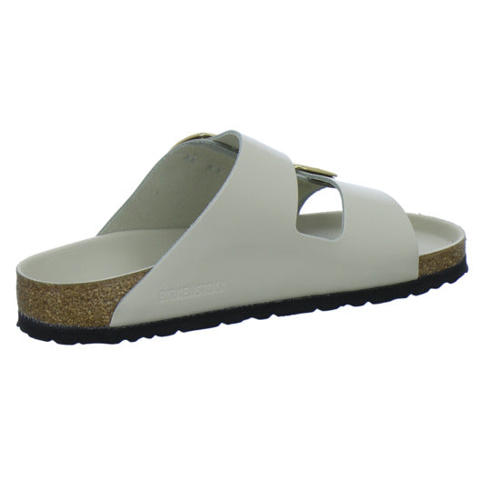 Birkenstock Pantoletten Damen Arizona Big Buckle Beige