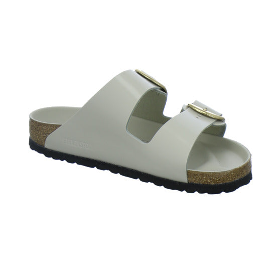 Birkenstock Pantoletten Damen Arizona Big Buckle Beige