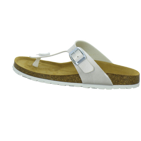 Longo Pantoletten offwhite - 360° Ansicht