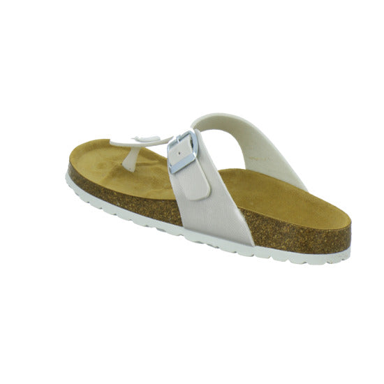 Longo Pantoletten offwhite - 360° Ansicht