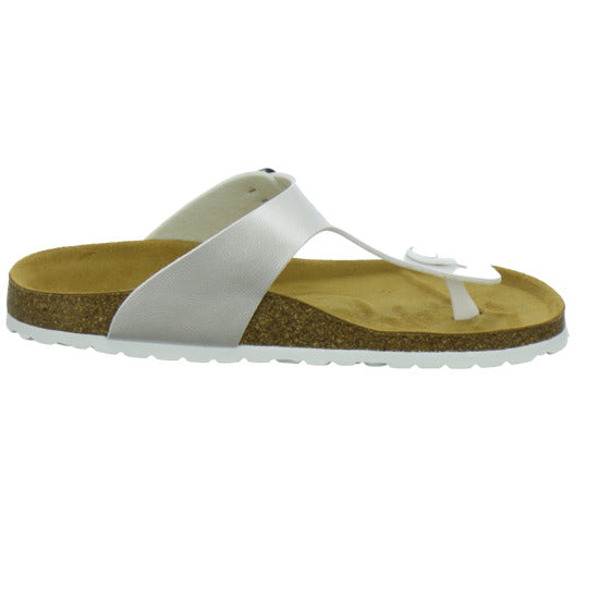 Longo Pantoletten offwhite - 360° Ansicht