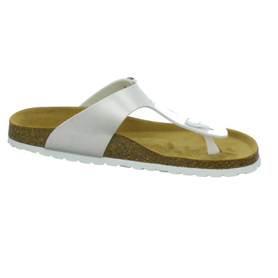 Longo Pantoletten offwhite - 360° Ansicht