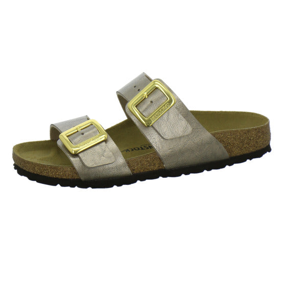 Birkenstock Sydney Pantoletten Bronze - 360° Ansicht