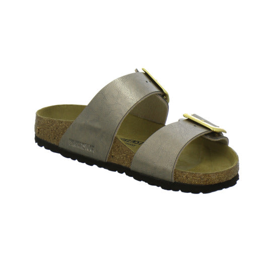 Birkenstock Sydney Pantoletten Bronze - 360° Ansicht