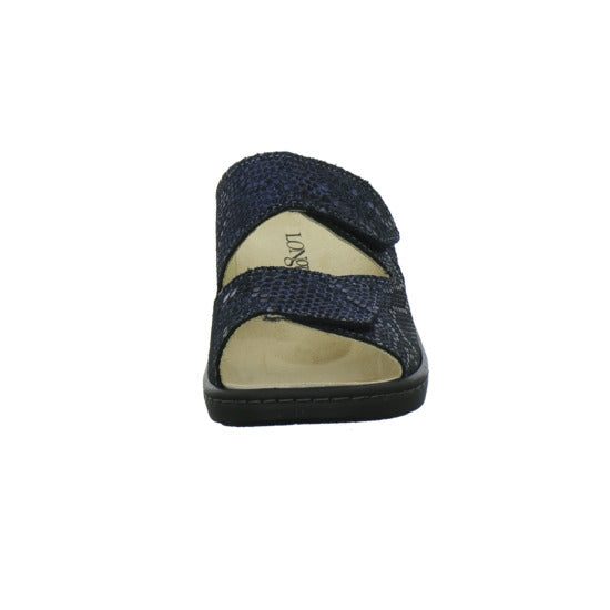 Longo Pantoletten Dunkelblau - 360° Ansicht