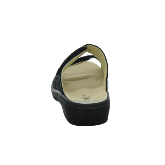 Longo Pantoletten Dunkelblau - 360° Ansicht