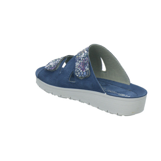 Rohde Pantoletten Denim - 360° Ansicht