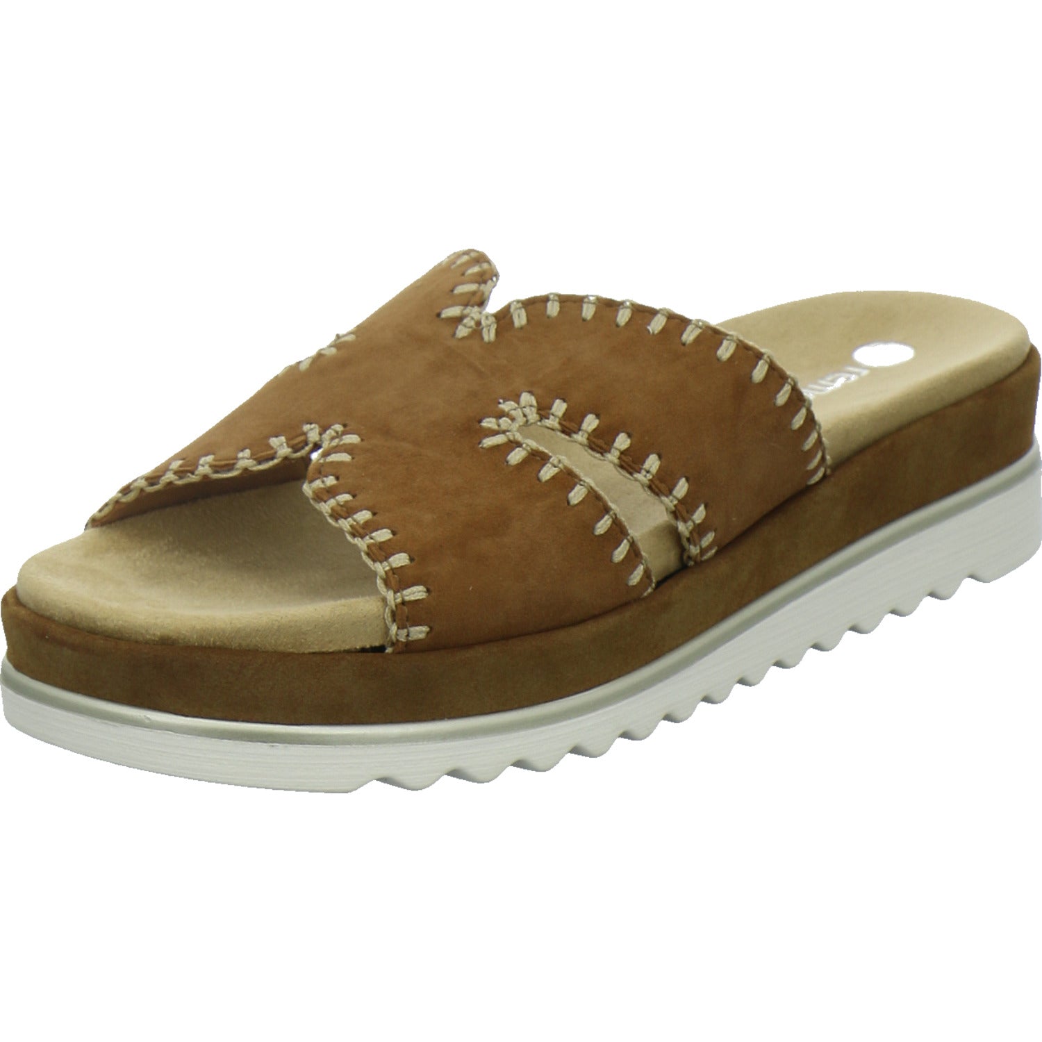 Remonte Pantoletten Damen Mittelbraun