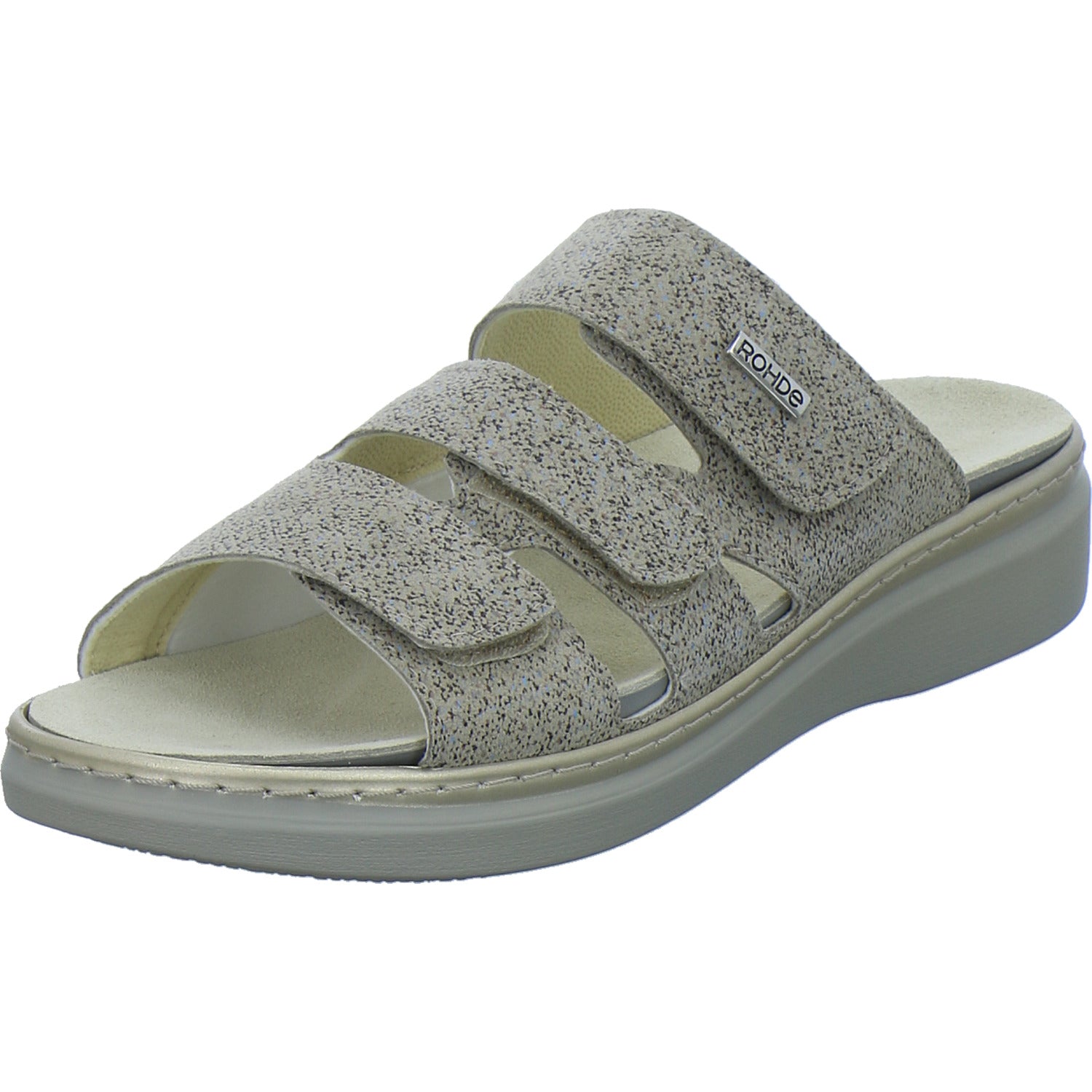 Rohde Pantoletten Damen taupe