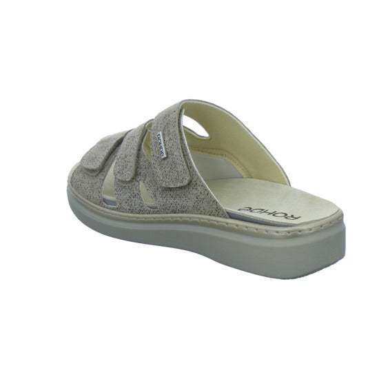 Rohde Pantoletten Damen taupe