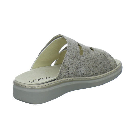 Rohde Pantoletten Damen taupe